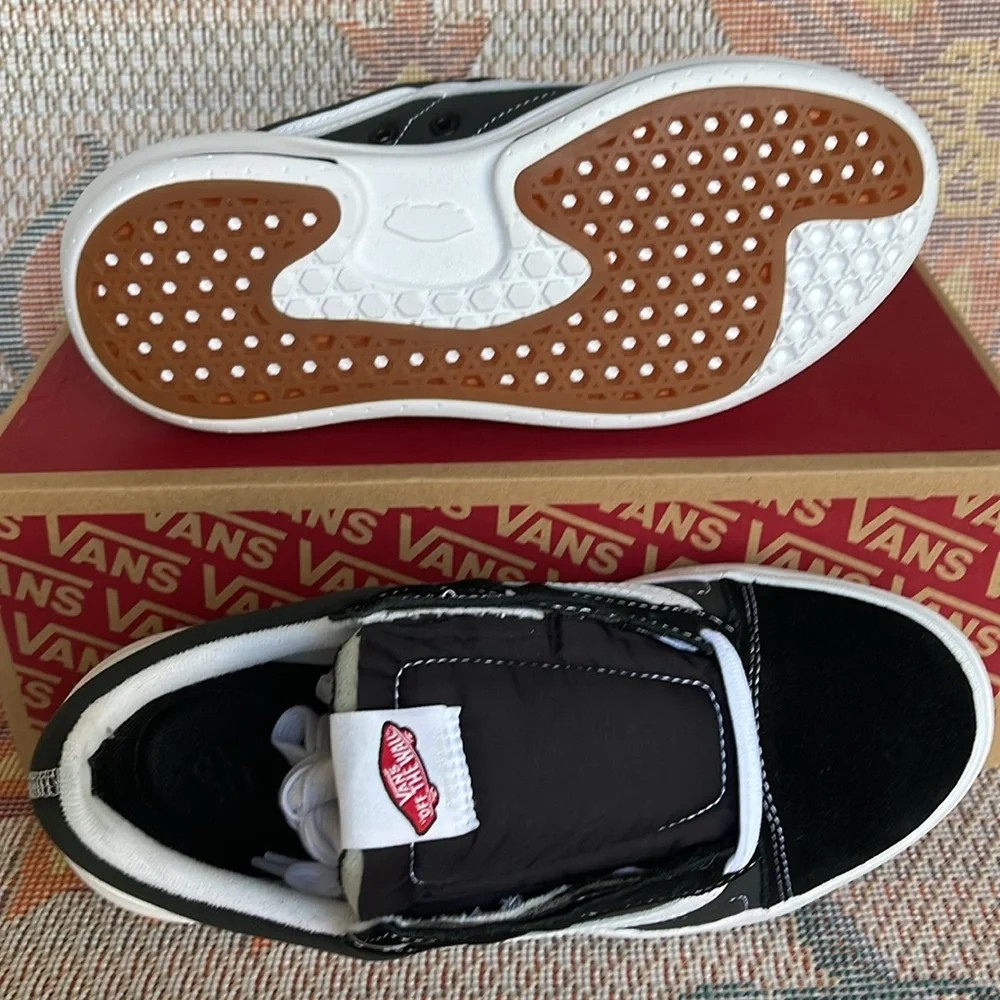Vans WMNS Oid Skool Over Black/White VN0A7Q5EBA2 Sneakers Platforms